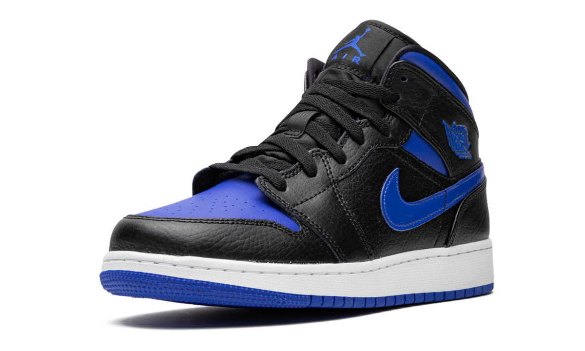 Air Jordan 1 MID GS "Black Royal" 554725 068