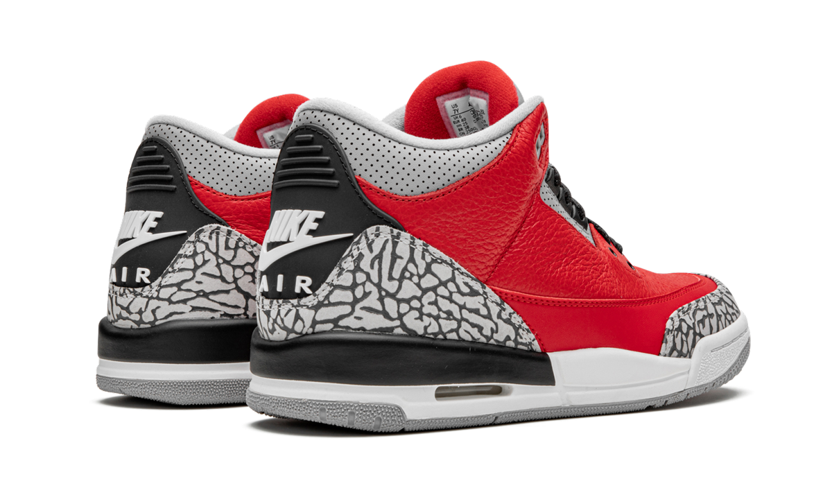 Air Jordan 3 Retro GS "Red Cement/Unite" CQ0488 600