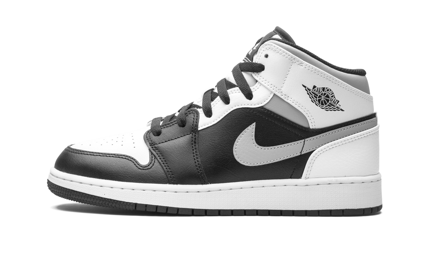 Air Jordan 1 Mid GS "White Shadow" 554725 073