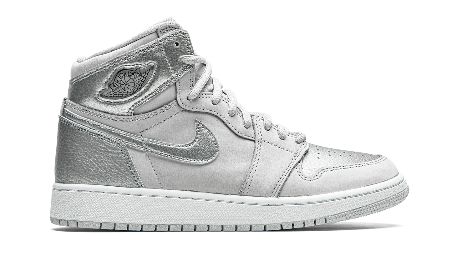 Air Jordan 1 High OG GS "Co.JP - Metallic Silver" 575441 029