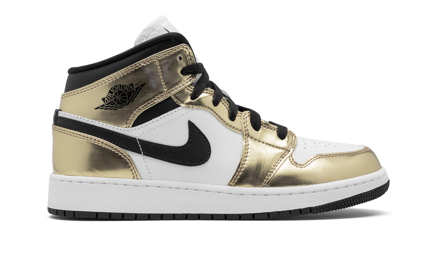 Air Jordan 1 Mid SE GS "Metallic Gold" DC1420 700