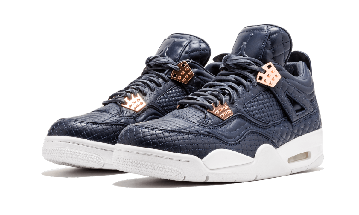 Air Jordan 4 Retro Premium "Obsidian" 819139 402