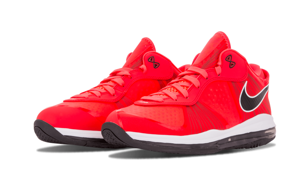 Lebron 8 V/2 Low "Solar Red"