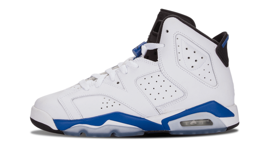 Air Jordan 6 Retro GS "Sport Blue" 384665 107