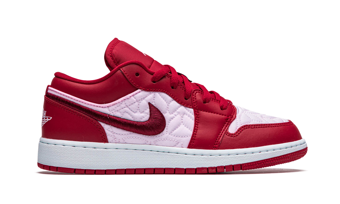 Air Jordan 1 Low SE GS "Pink Quilt"