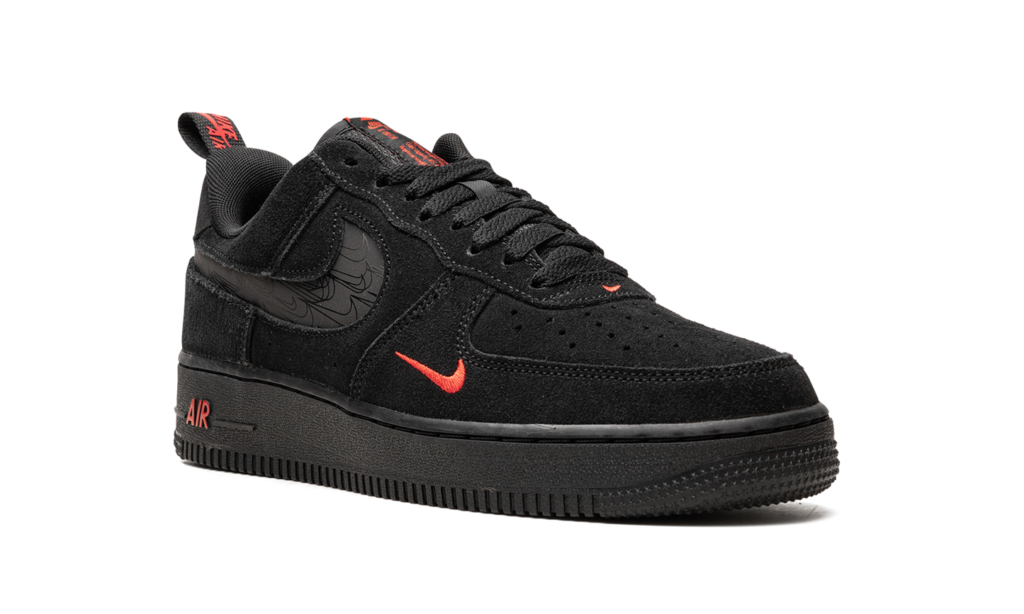 Air Force 1 Low "Multi Swoosh Black Crimson" DZ4514 001