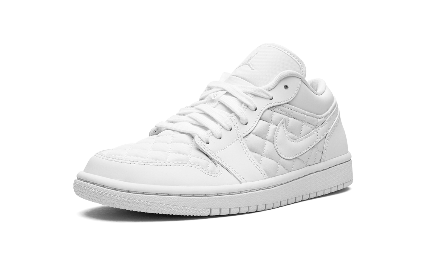 AIR JORDAN 1 LO QUILTED WMNS "Quilted White" DB6480 100