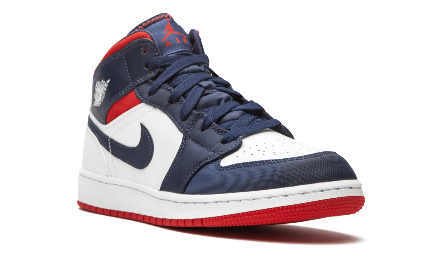 Air Jordan 1 Mid SE GS "USA" BQ6931 104