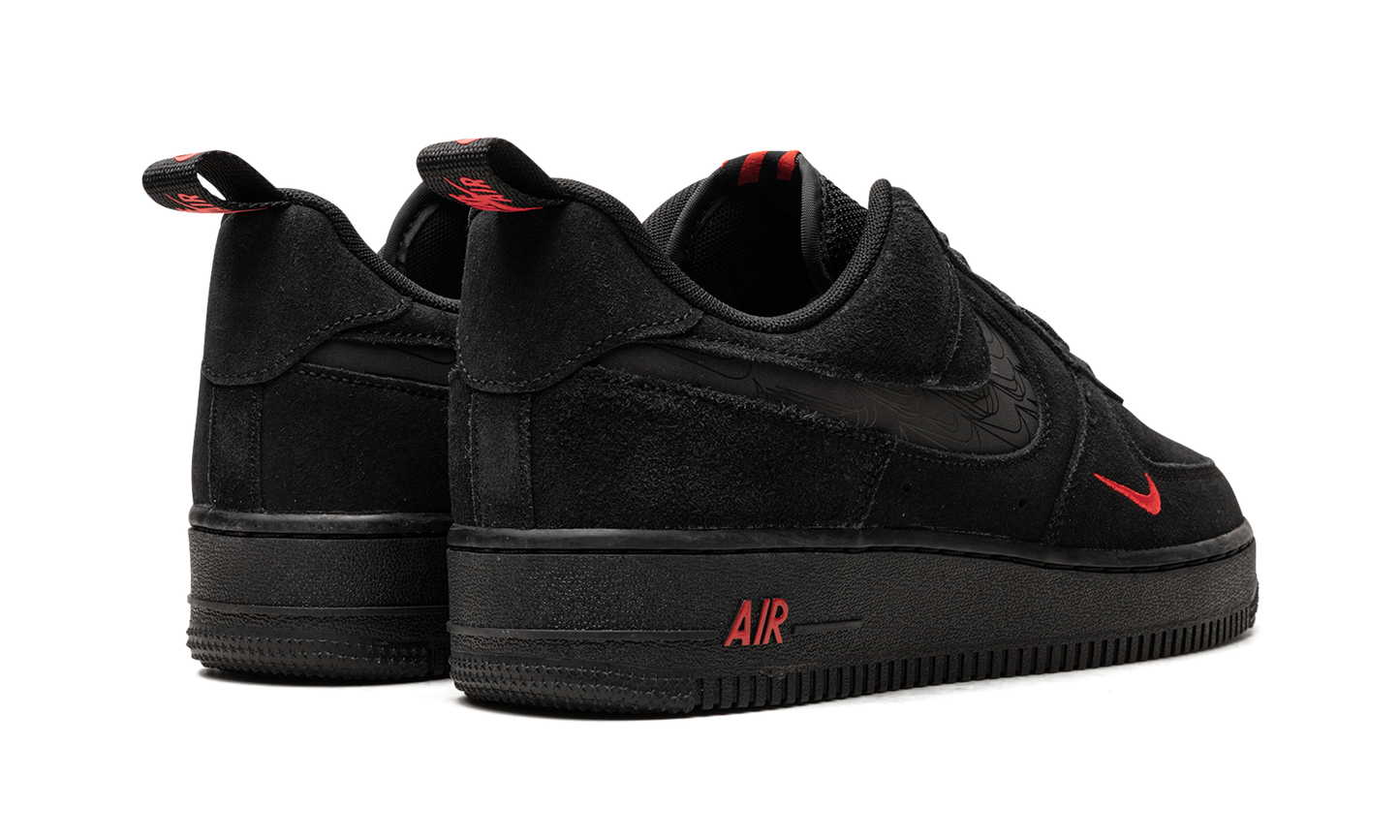 Air Force 1 Low "Multi Swoosh Black Crimson" DZ4514 001