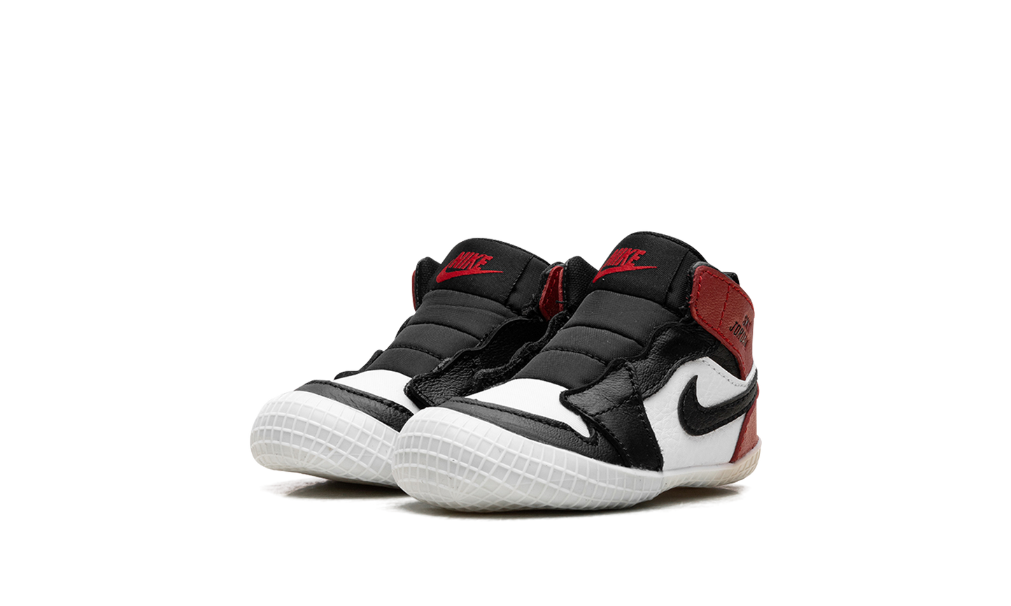 Air Jordan 1 Crib Bootie "Black Toe Reimagined" HJ9289 061