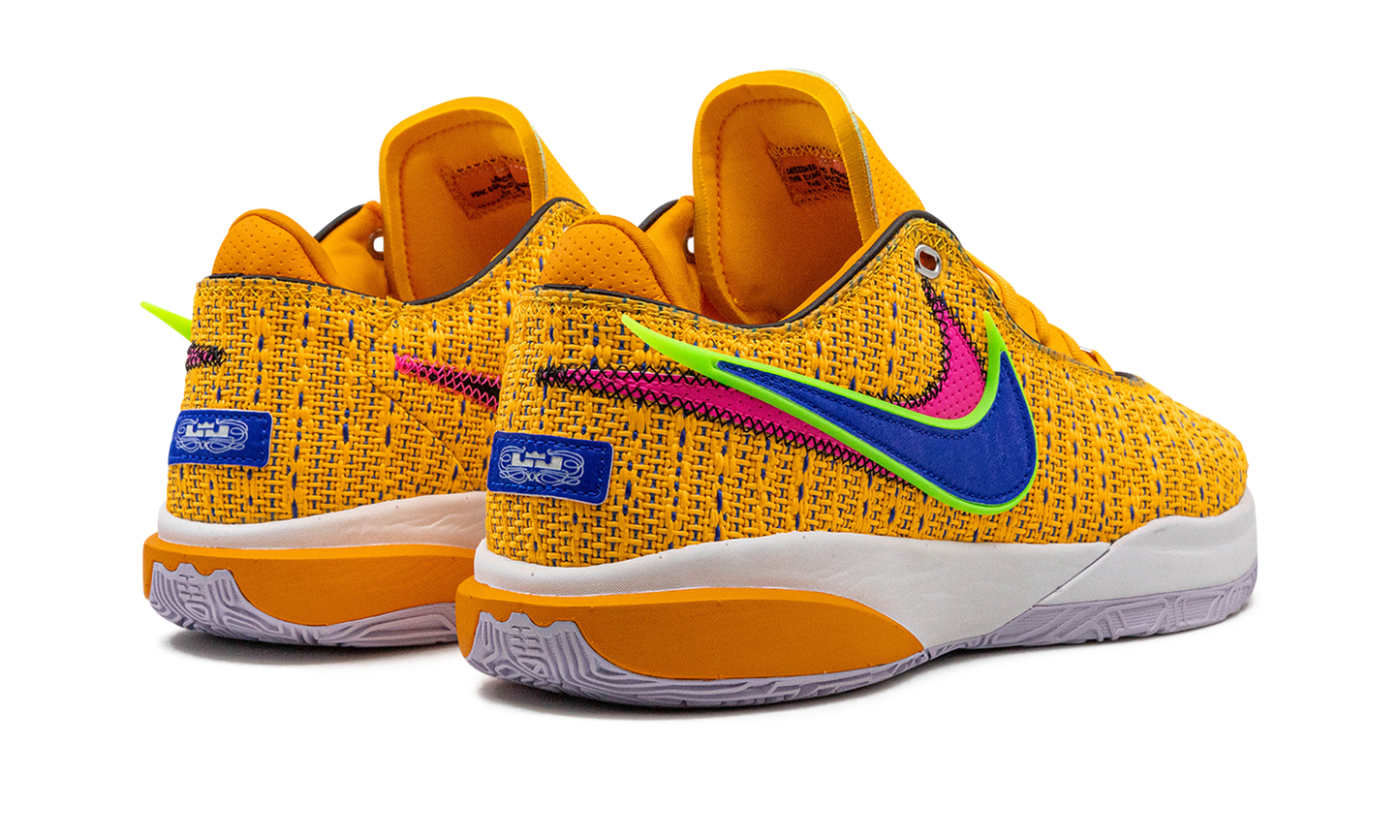 LeBron 20 "Laser Orange" DJ5423 801