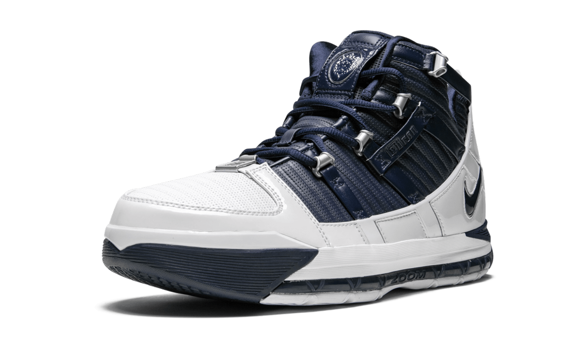 Zoom Lebron 3 QS "White/Navy"