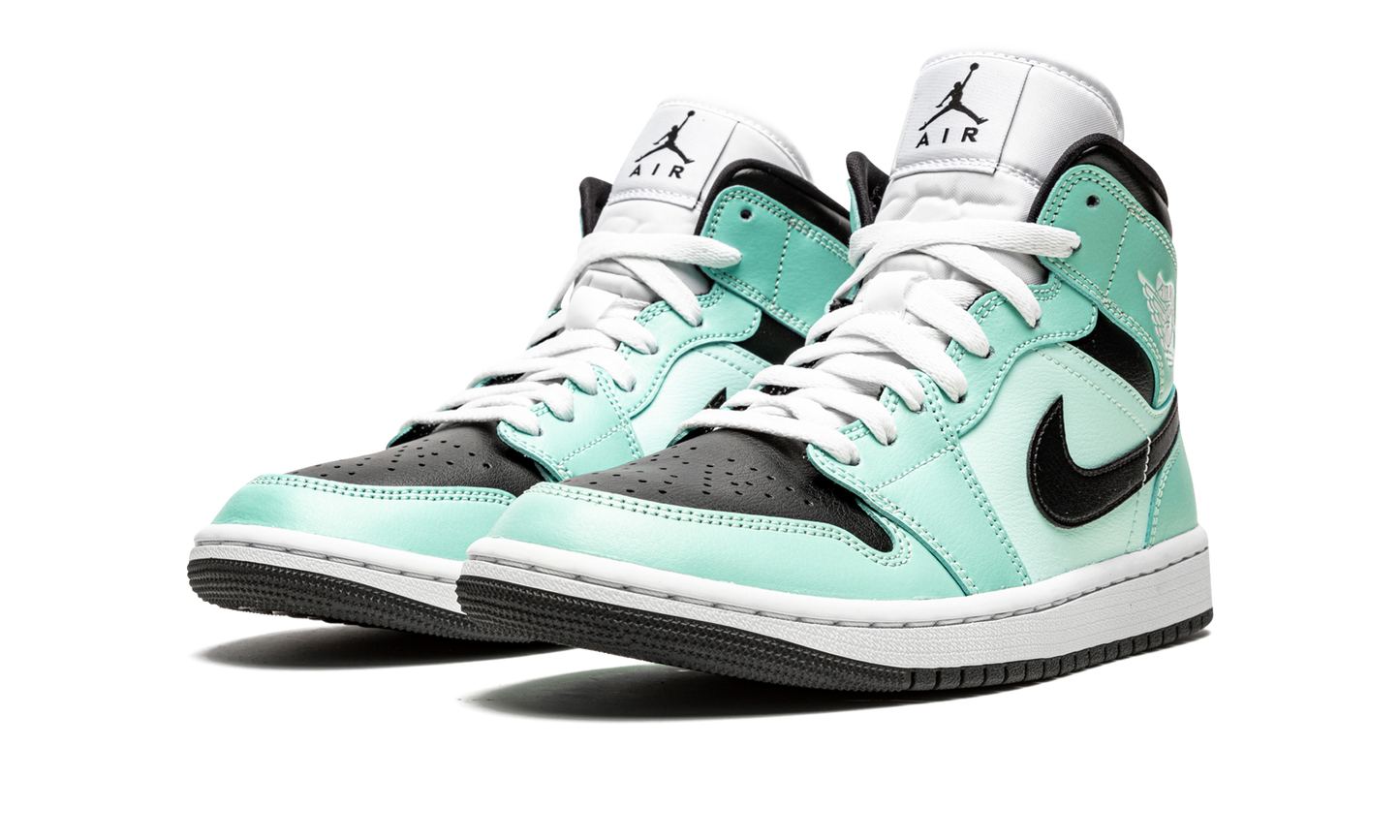 AIR JORDAN 1 MID WMNS "Aqua Black" BQ6472 300
