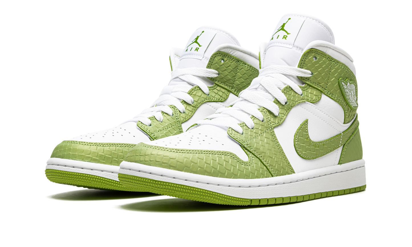 AIR JORDAN 1 MID SE WMNS "Green Python" DV2959 113