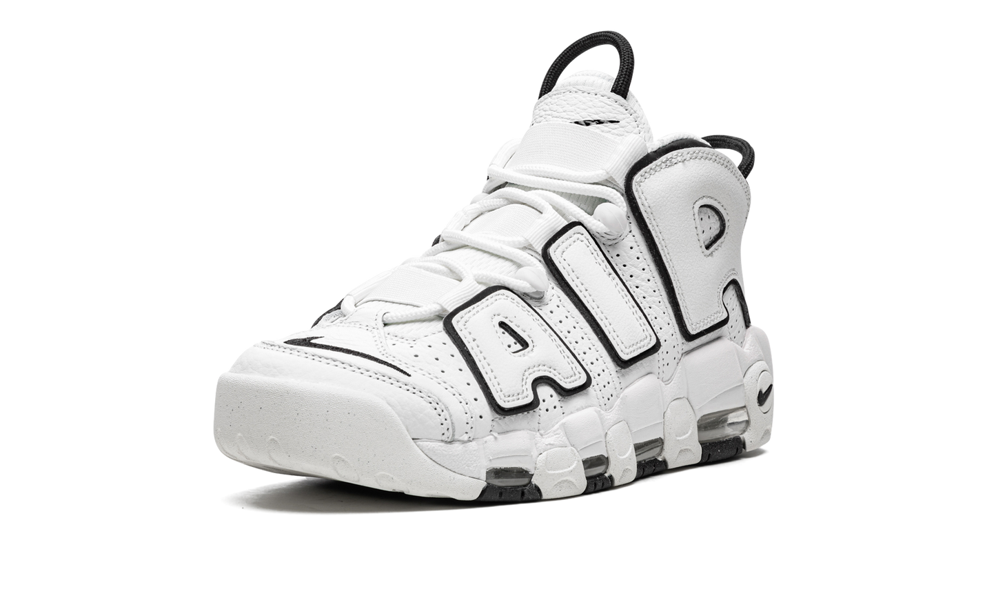 AIR MORE UPTEMPO MNS WMNS "White / Black" DO6718 100