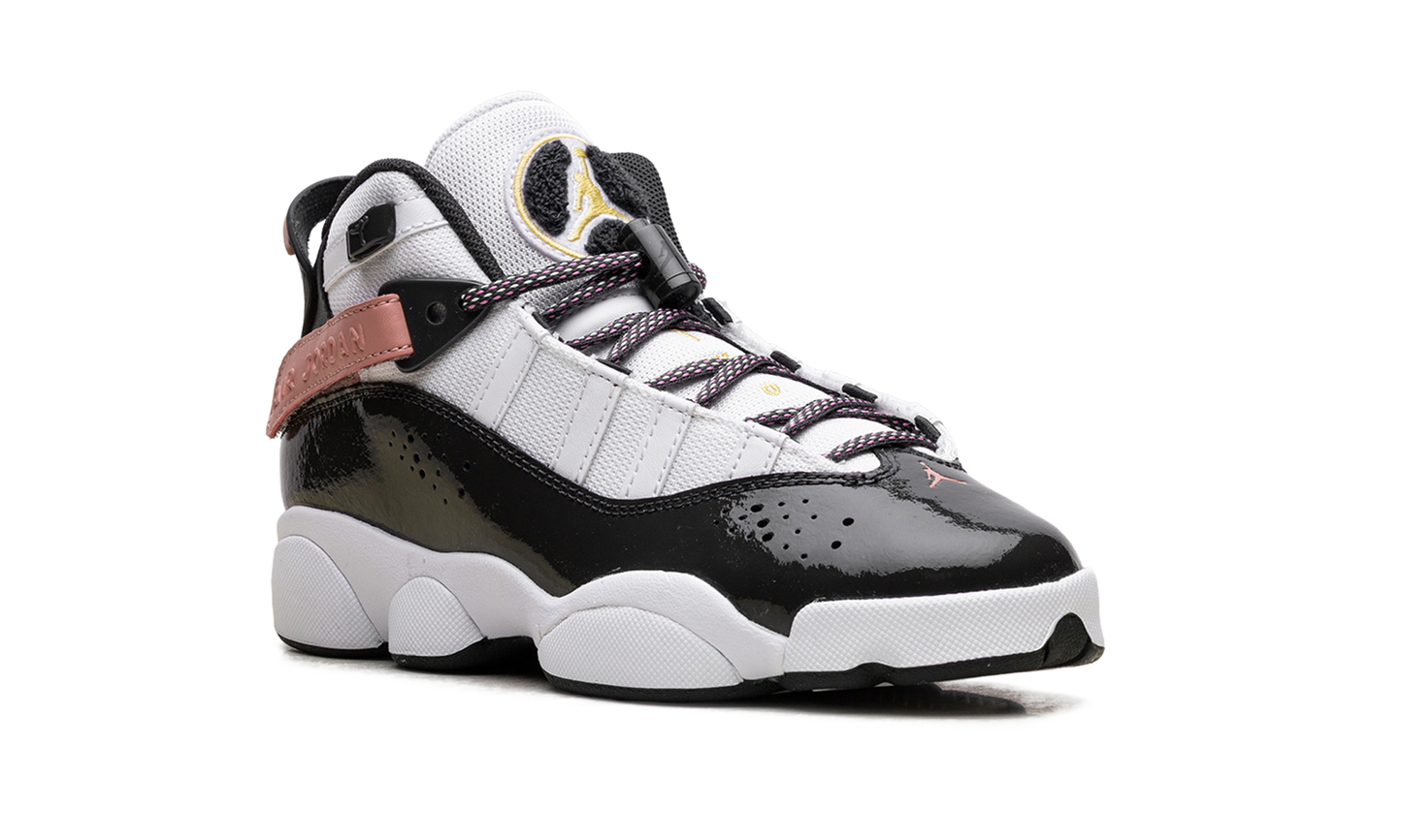 Jordan 6 Rings GS "White Red Stardust Vapor Green Anthracite" DV3178 101