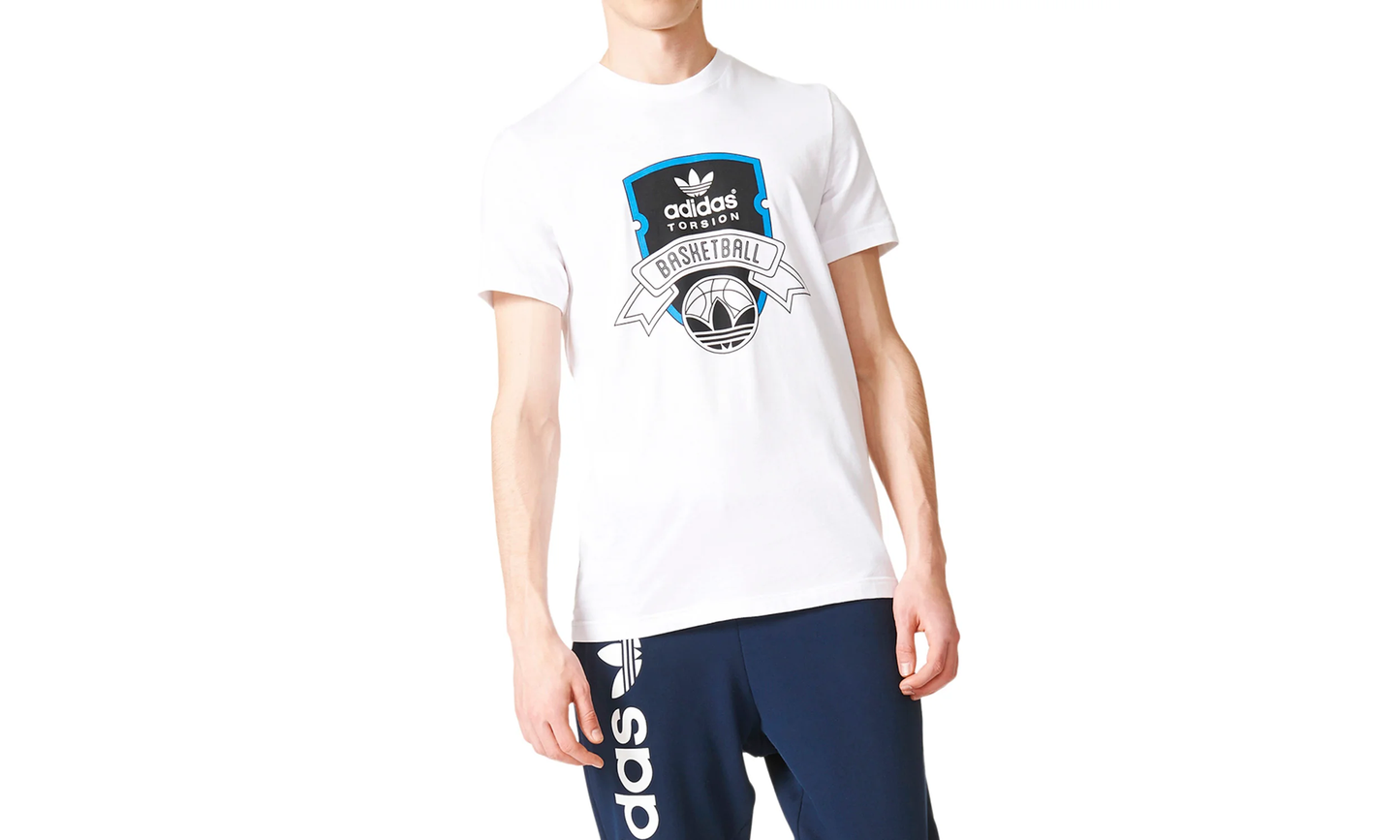 Torsion T-Shirt "White / Blue / Black" AZ1060