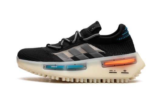 NMD S1 "Core Black / Blue / Orange" FZ5706