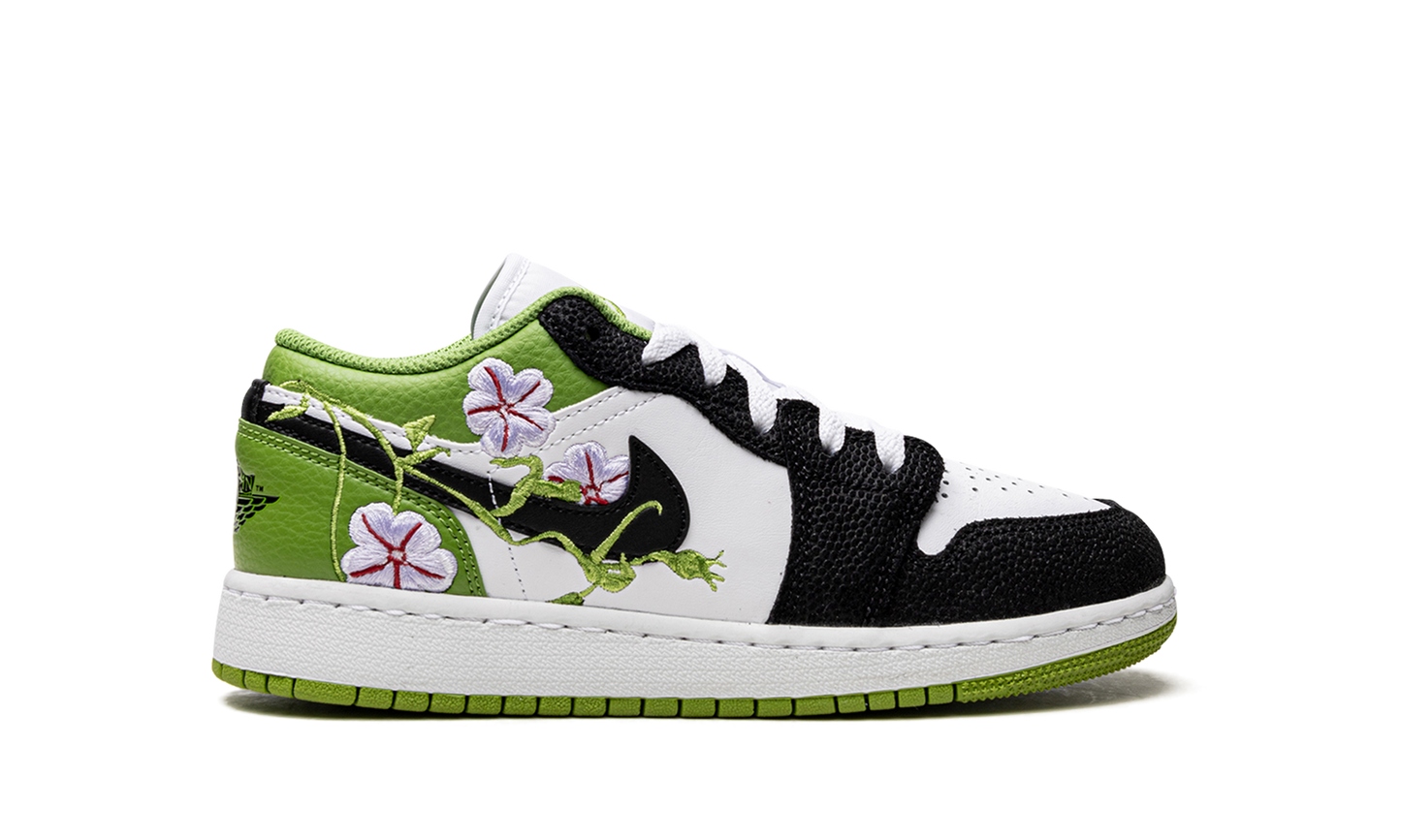 Air Jordan 1 Low SE GS "Floral" DQ8389 100