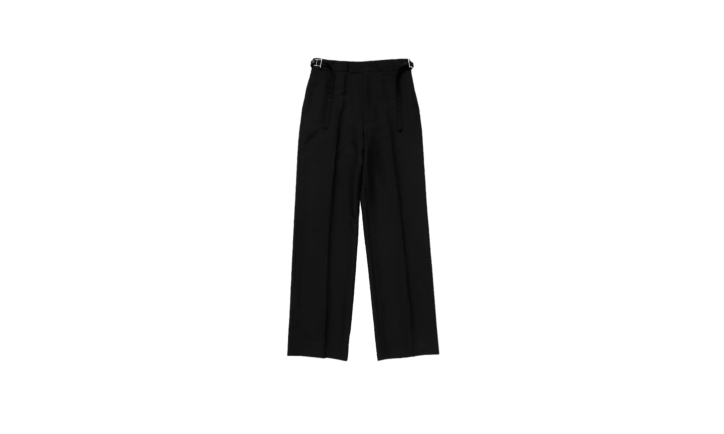 Wide Leg Trousers "Black" 842958QUAAE1000