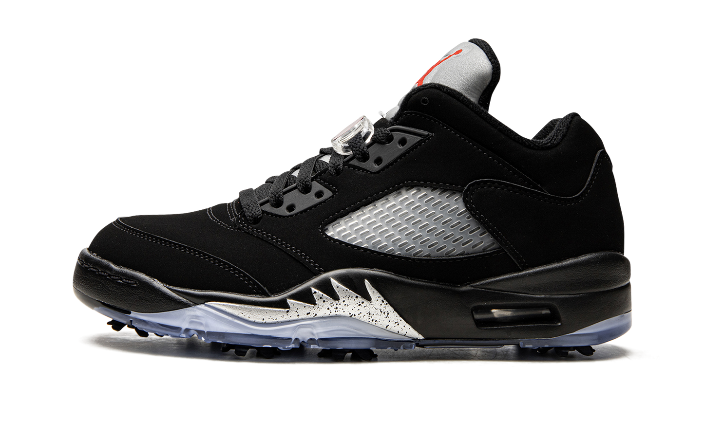Jordan 5 Retro Low Golf "Black Metallic" CU4523 003
