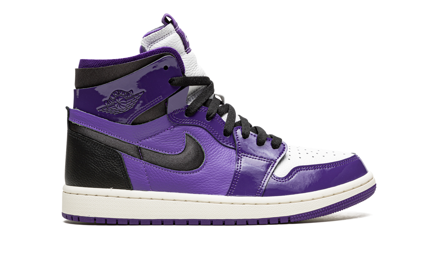 AIR JORDAN 1 HIGH ZOOM CMFT WMNS "Purple Patent" CT0979 505