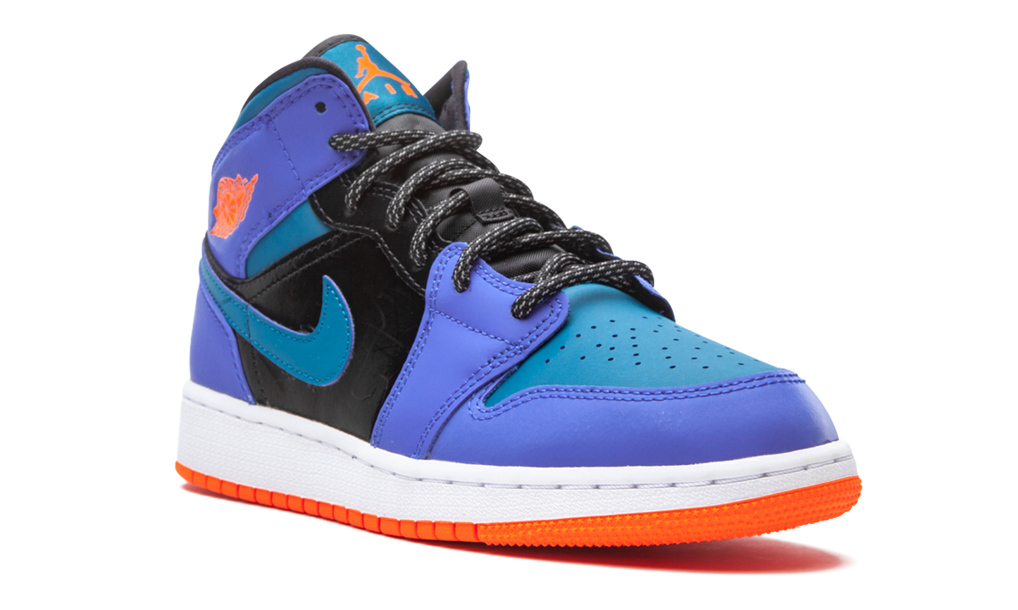 Air Jordan 1 Mid GS "Racer Blue" 554725 440
