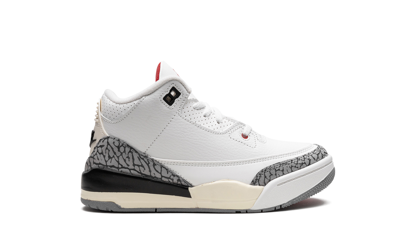 Air Jordan 3 PS "White Cement Reimagined 2023" DM0966 100