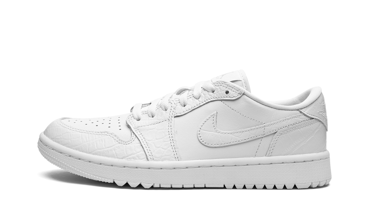 Air Jordan 1 Retro Low Golf "White Croc" DD9315 110