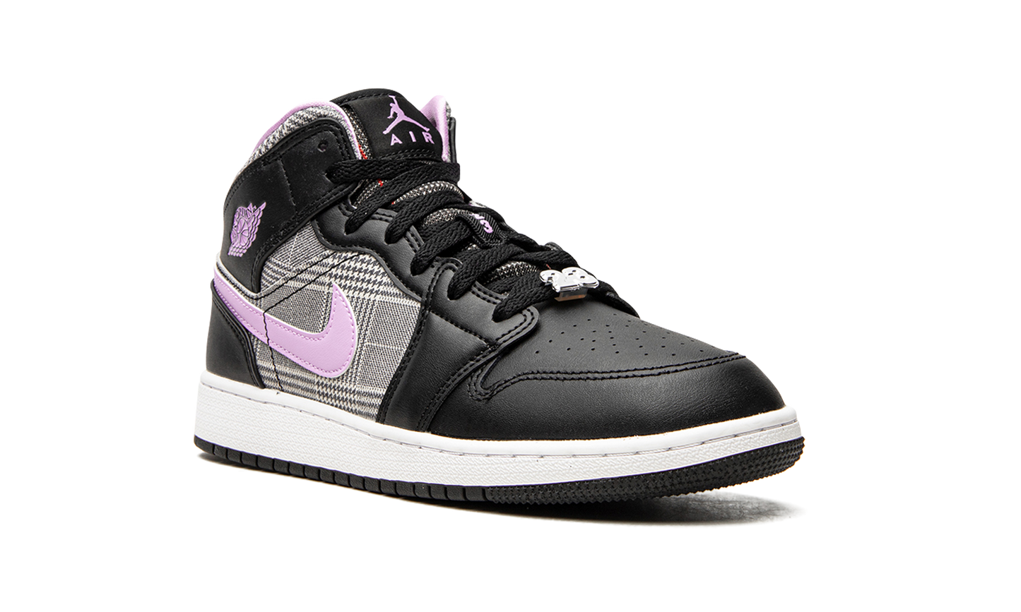 Air Jordan 1 Mid GS "Houndstooth" DC7226 015