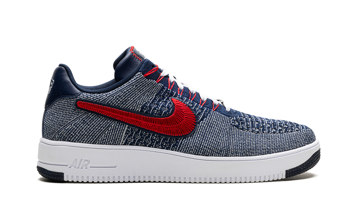 Air Force 1 Ultra Flyknit Low "Patriots Robert Kraft Wolf Grey" FV4079 012