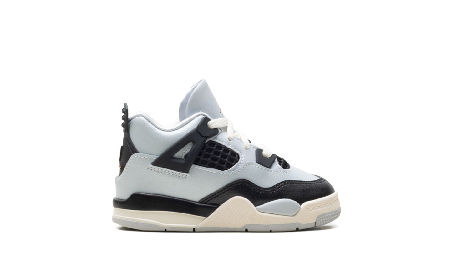 JORDAN 4 RETRO TD "PURE PLATINUM/METALLIC GOLD-BLACK-SAIL" FZ8584 070