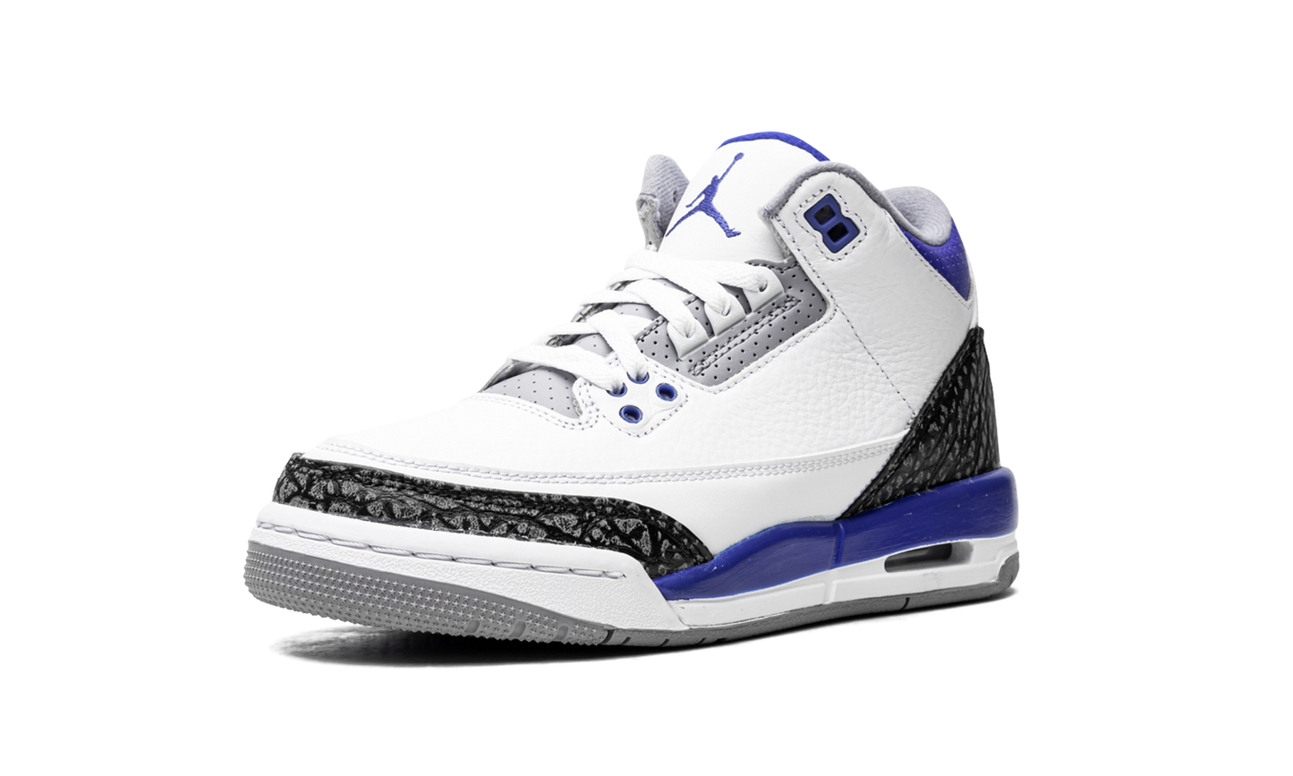 Air Jordan 3 GS "Racer Blue" 398614 145