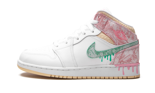 Air Jordan 1 Mid SE GS "Ice Cream" DD1666 100