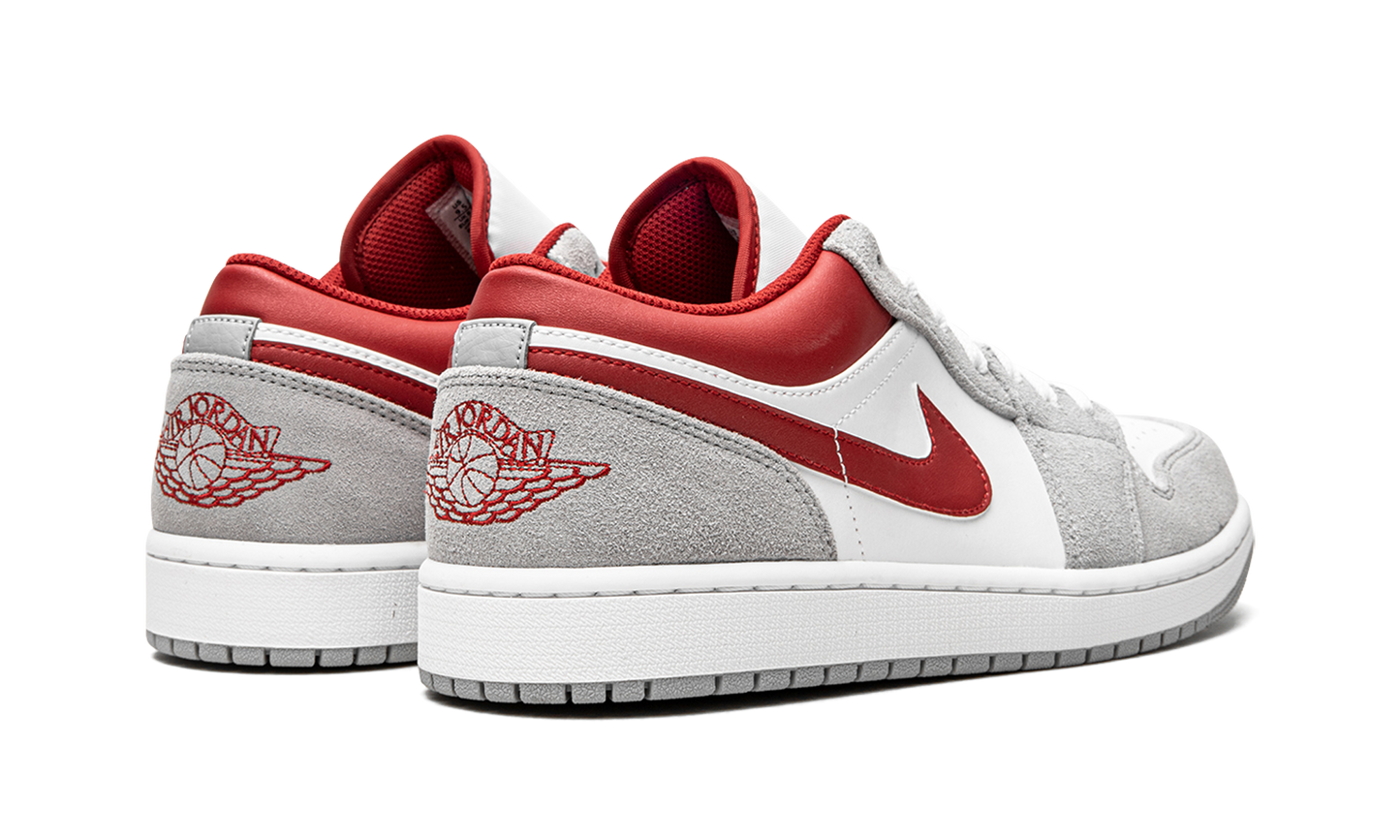 Air Jordan 1 Low SE "White / Grey / Red" DC6991 016