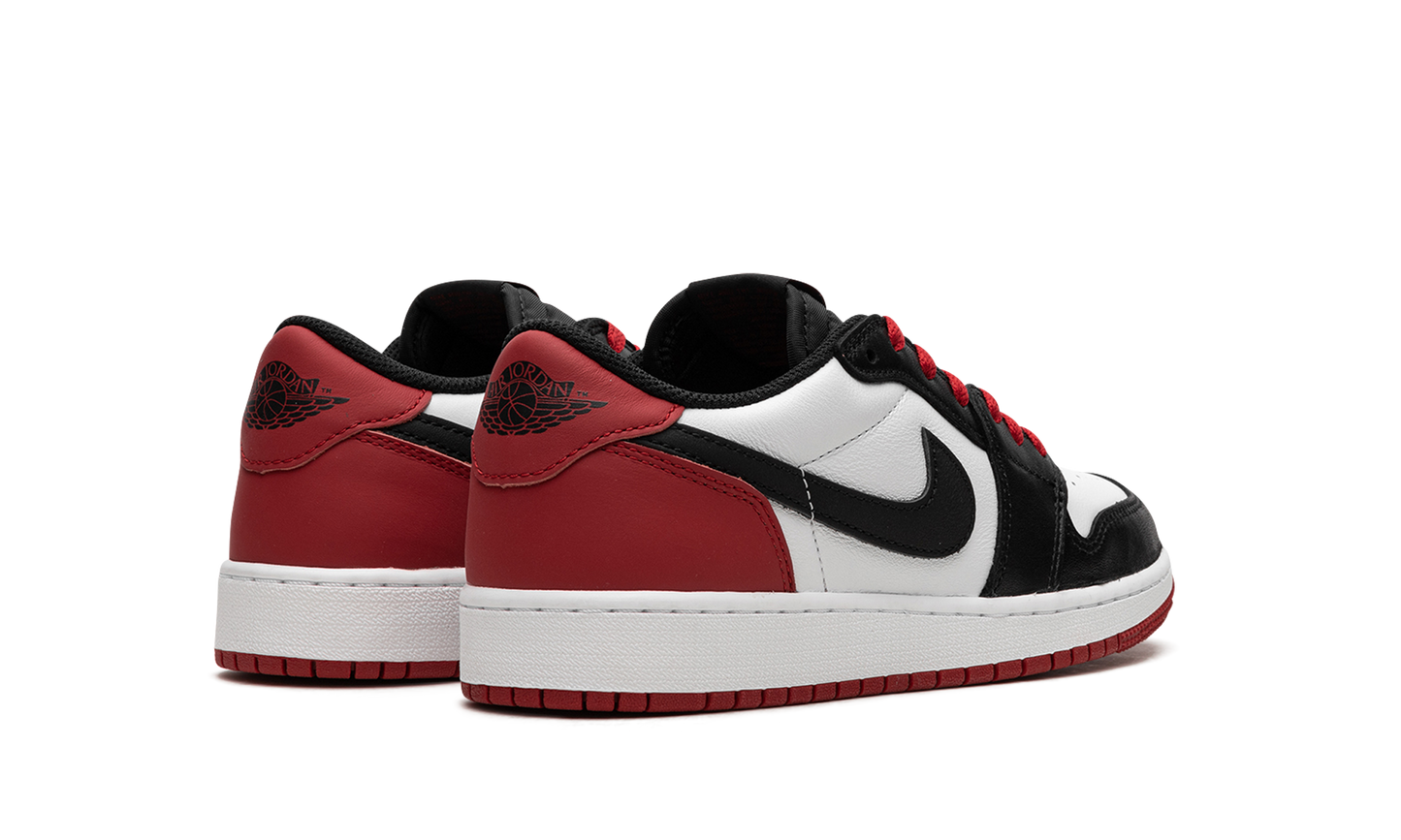 Air Jordan 1 Low OG GS "Black Toe" CZ0858 106