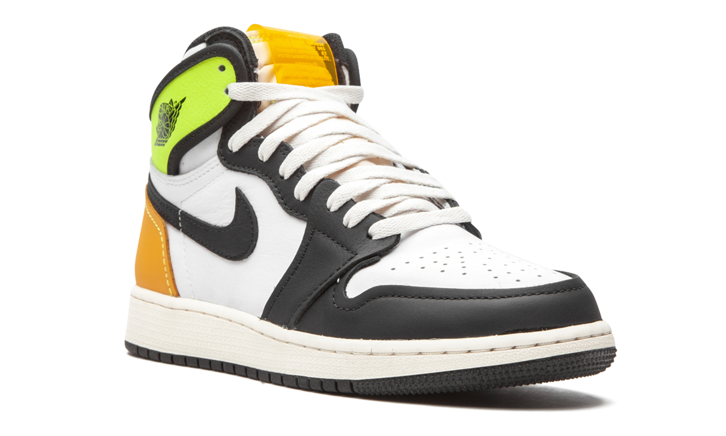 Air Jordan 1 Retro High OG GS "Volt Gold" 575441 118