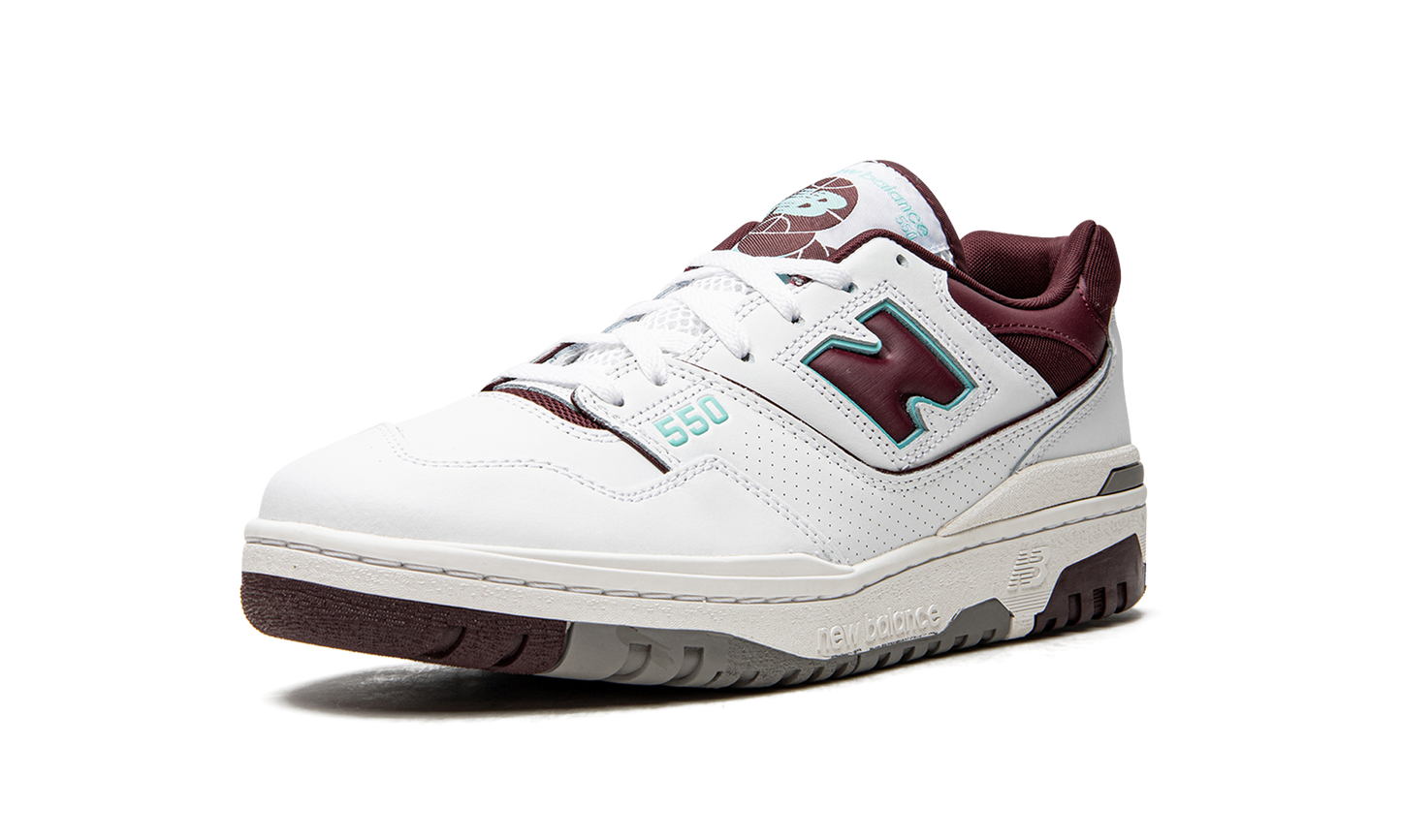 550 "Burgundy / Cyan" BB550WBG