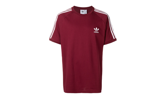 3-Stripes T-Shirt "Burgundy / White" DH5810