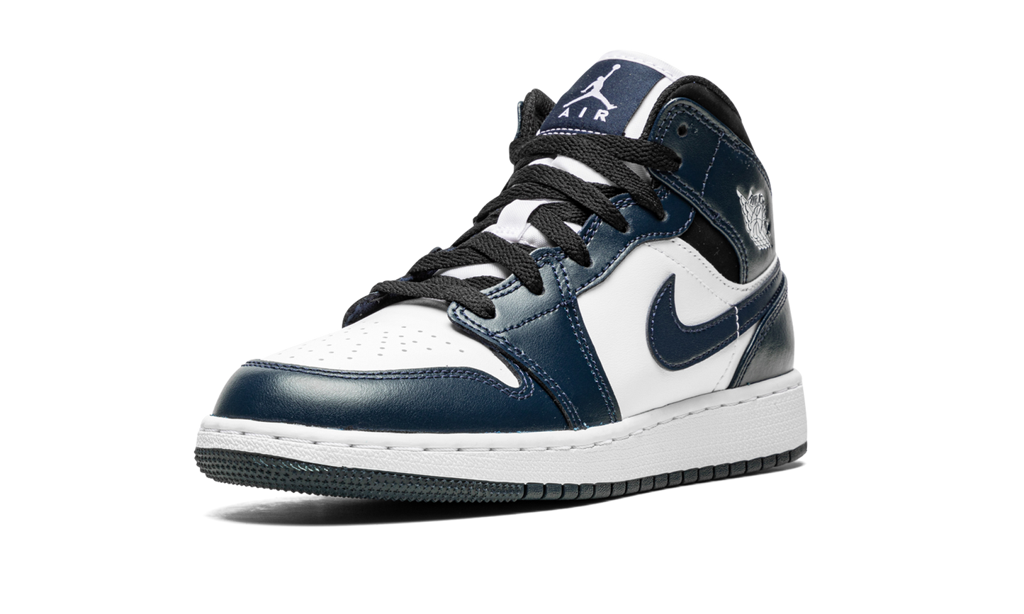 Air Jordan 1 Mid GS "Armory Navy" 554725 411