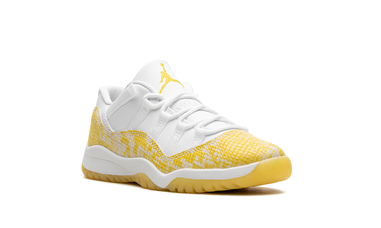 Air Jordan 11 Low PS "Yellow Snakeskin" 580522 107