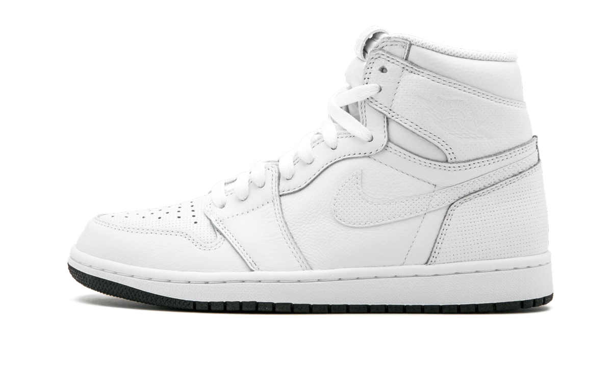 Air Jordan 1 Retro High OG "White Perforated" 555088 100