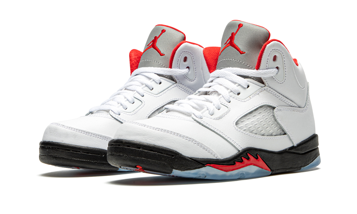 Air Jordan 5 Retro PS "Fire Red Silver Tongue 2020" 440889 102