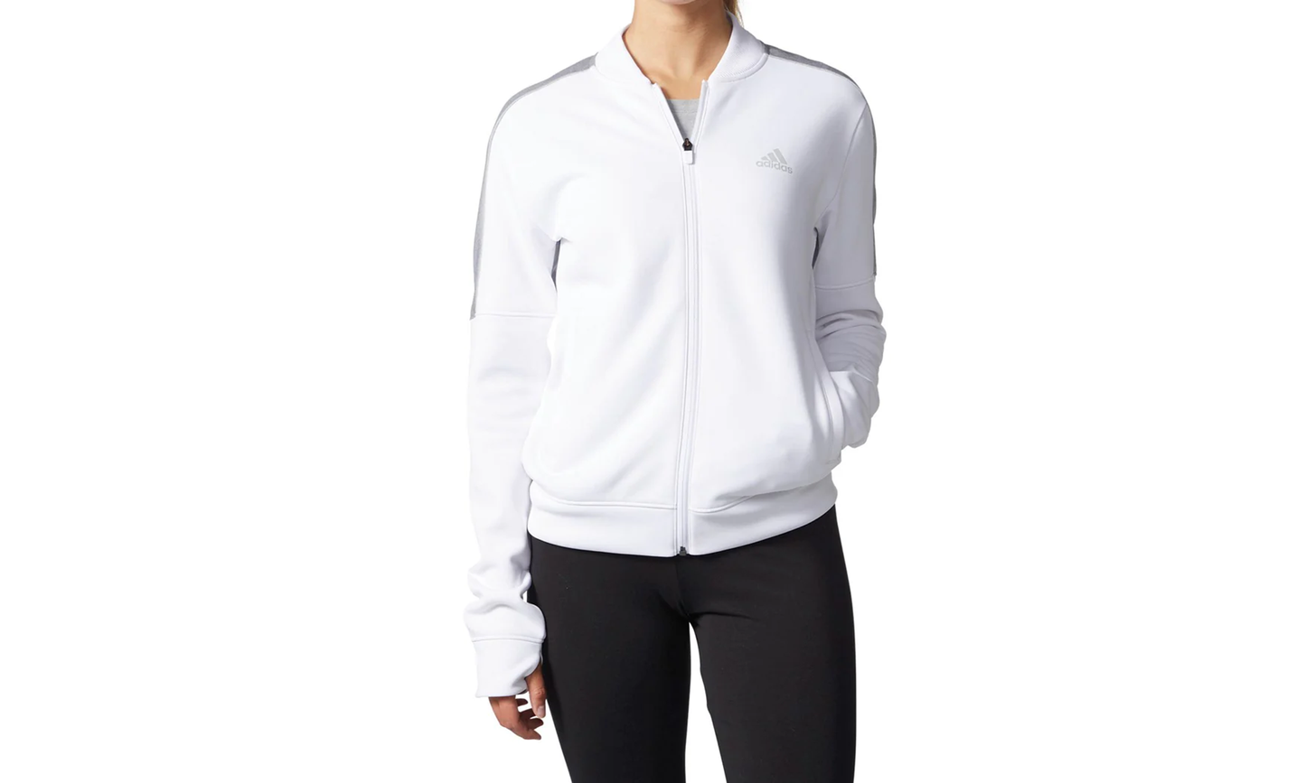 Team Issue Full Zip Jacket "White / Grey" CV7186