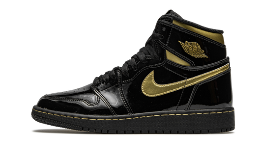 Air Jordan 1 Retro High OG GS "Black Metallic Gold" 575441 032