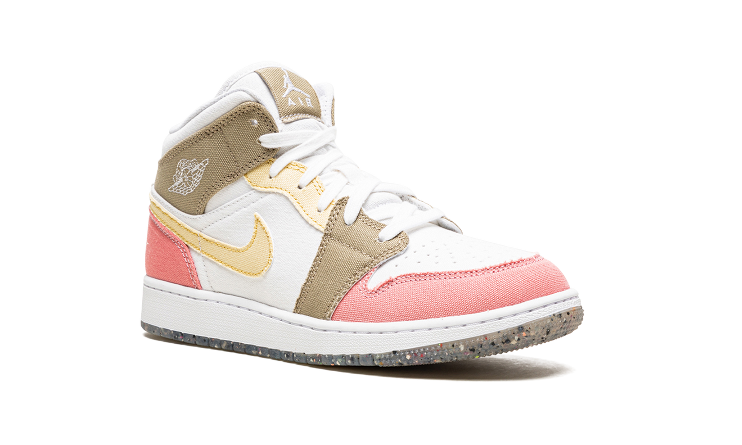 Jordan 1 Mid GS "Pastel Vivid Green Grind" DJ0338 100