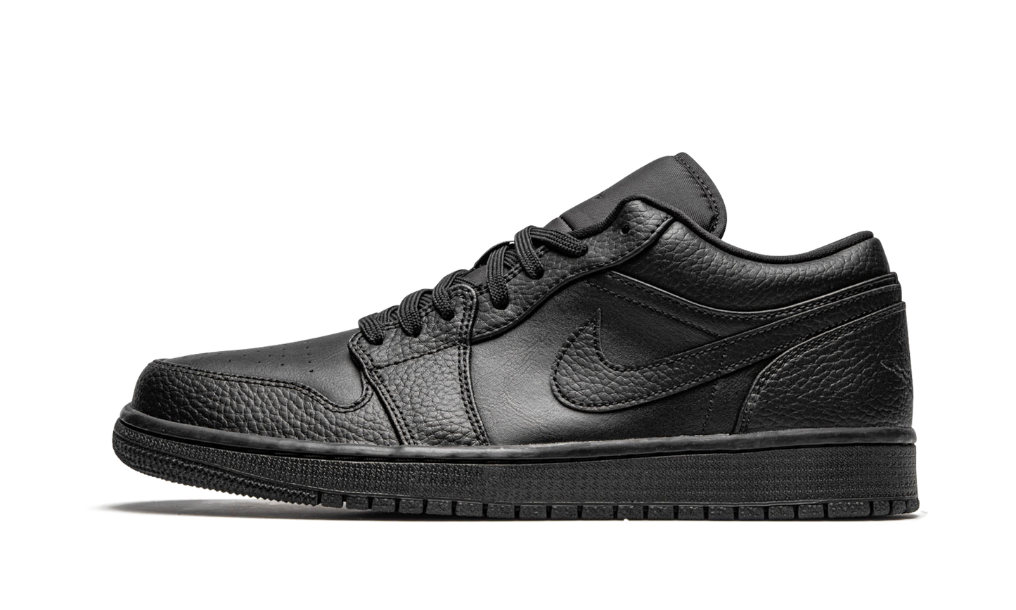 Air Jordan 1 Low "Triple Black" 553558 091