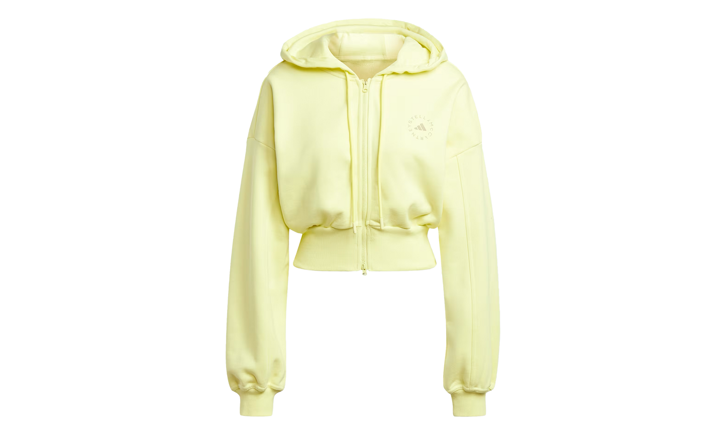 Stella McCartney Crop Hoodie "Yellow" IN3636