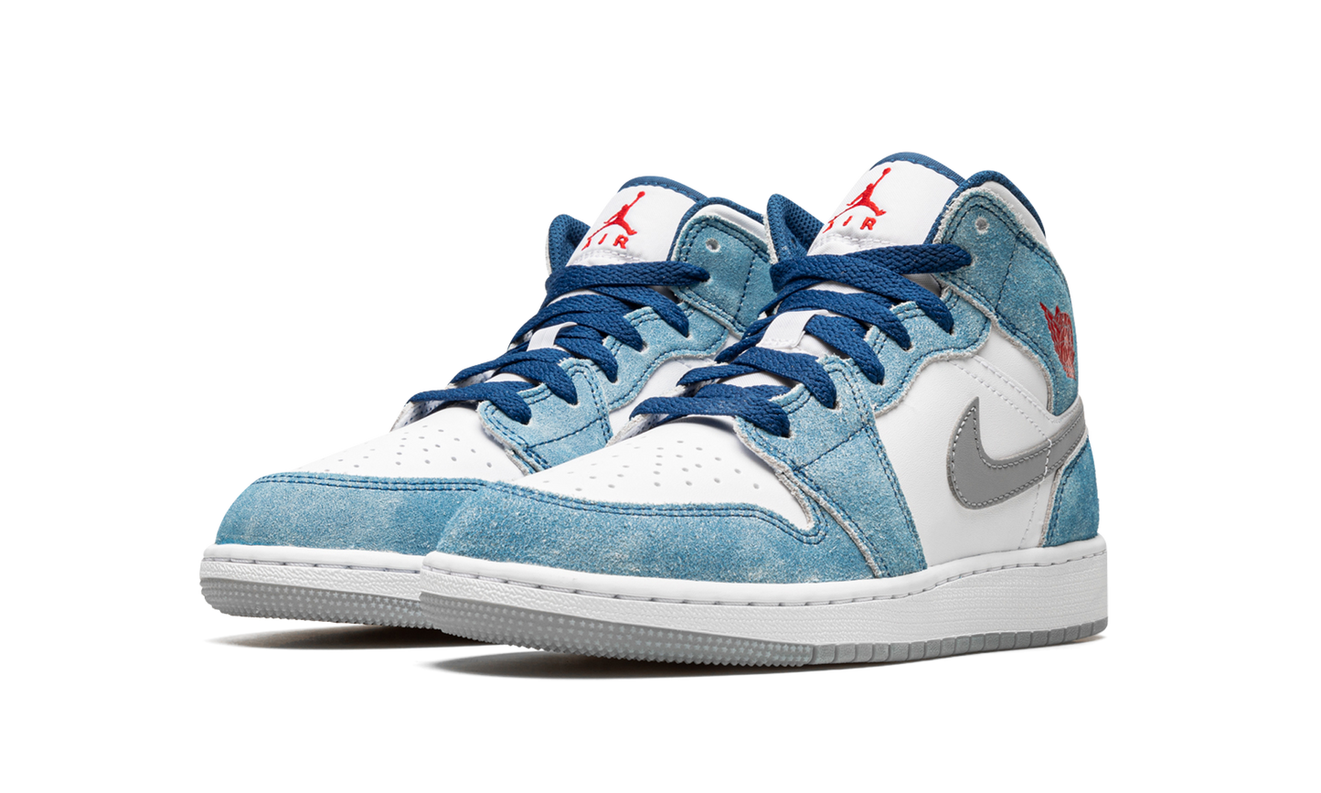 Air Jordan 1 Mid SE GS "French Blue" DR6235 401