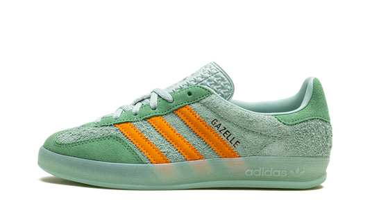 Gazelle Indoor WMNS "Hazy Green Crew Yellow" IG6783